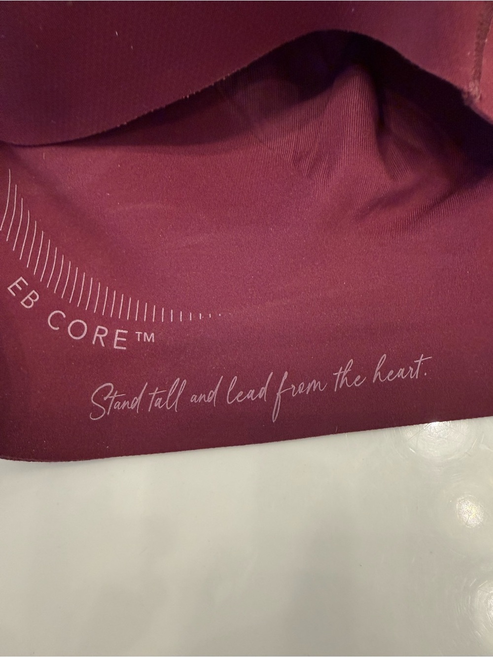NWT Evelyn & Bobbie Seamless Wireless Bra - Deep Burgundy - Picture 3 of 3